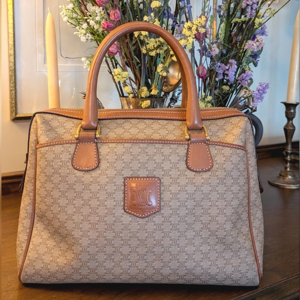 Vintage Macadam‎ Boston  Handbag